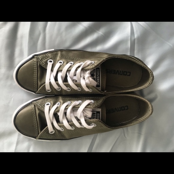 converse dainty green